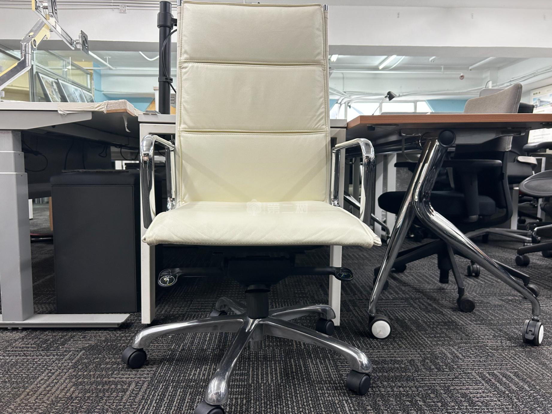 9成新美時Lamex二手皮質辦公椅電腦椅職員椅老板椅會議椅