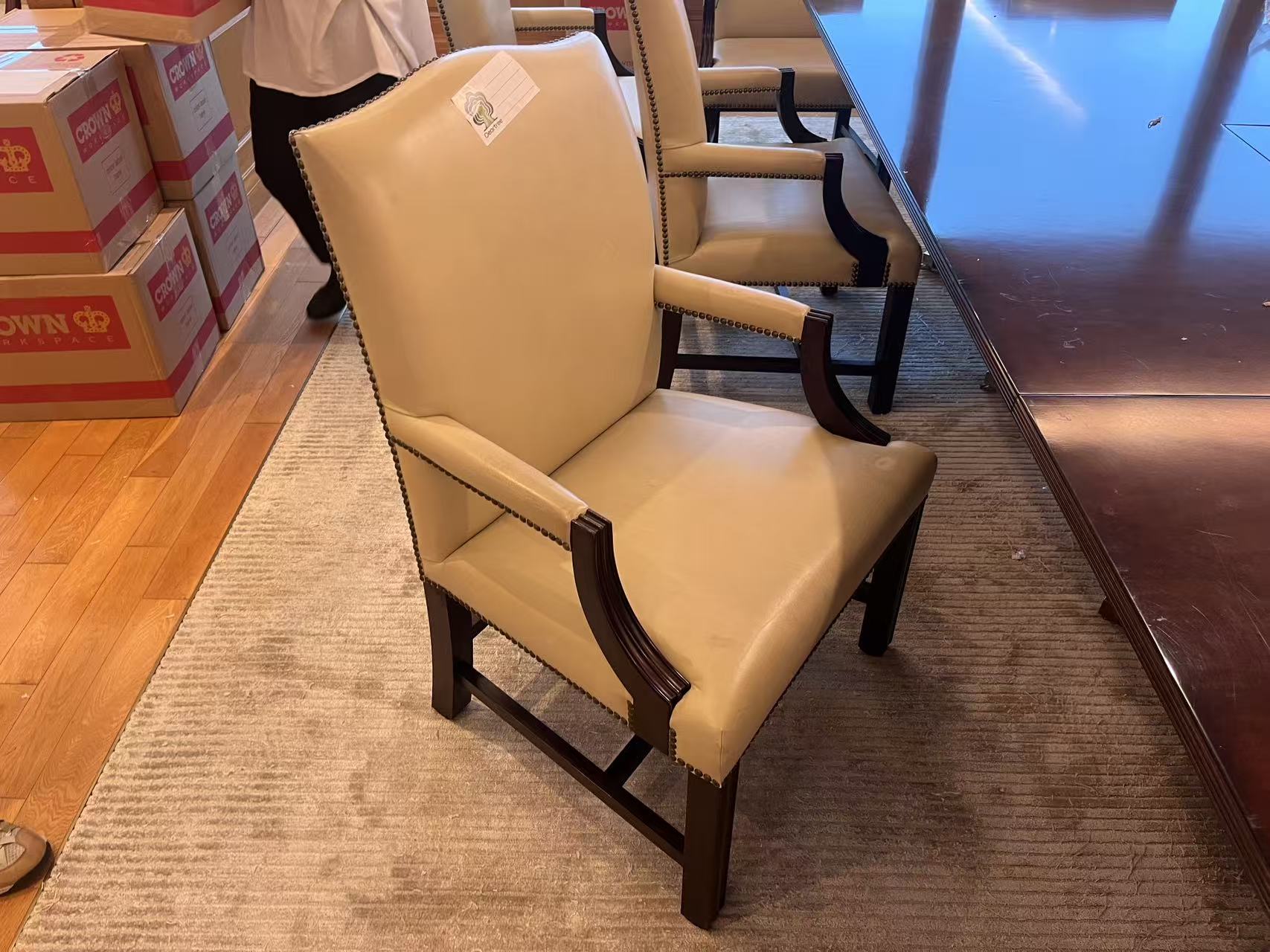 進口品牌二手真皮手工訂製沙發椅老闆椅接待位